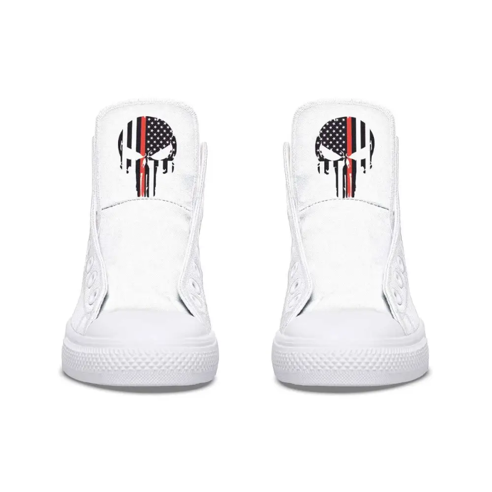 Printed Couple High-top Canvas Shoes
