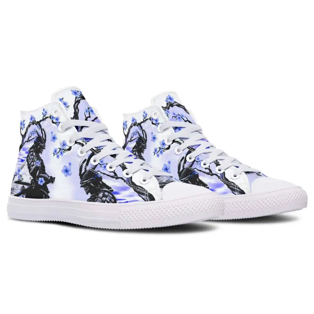 Printed Couple High-top Canvas Shoes