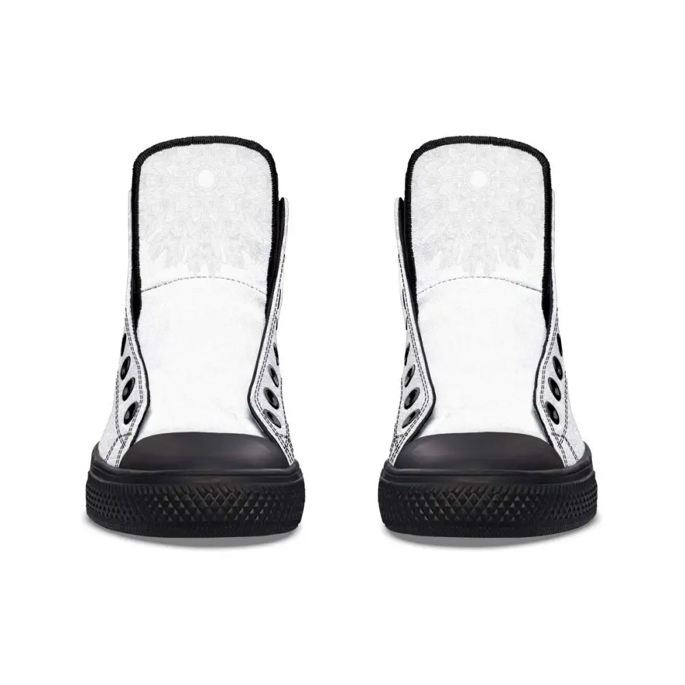 Printed Couple High-top Canvas Shoes