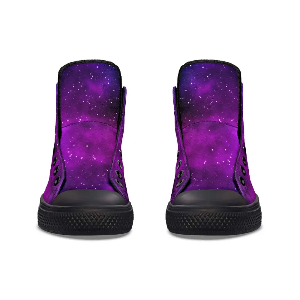 Printed Couple High-top Canvas Shoes