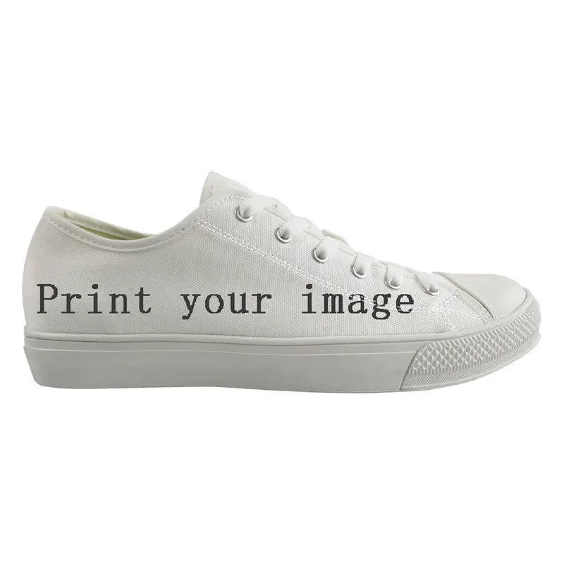 Printed custom high-top canvas shoes - 2 style / 40