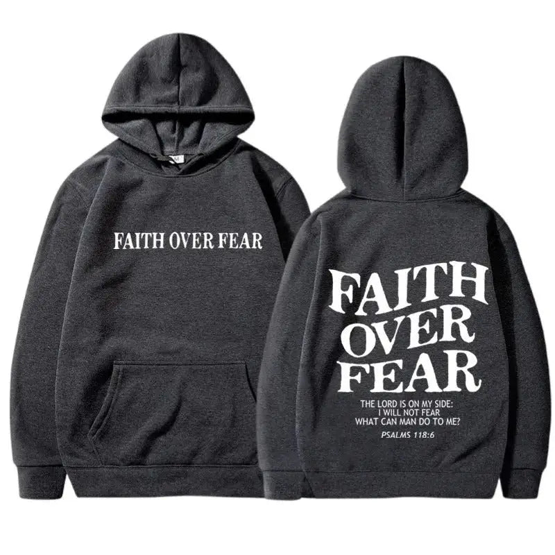 Printed Men’s And Women’s Hoodies - DarkGray / L