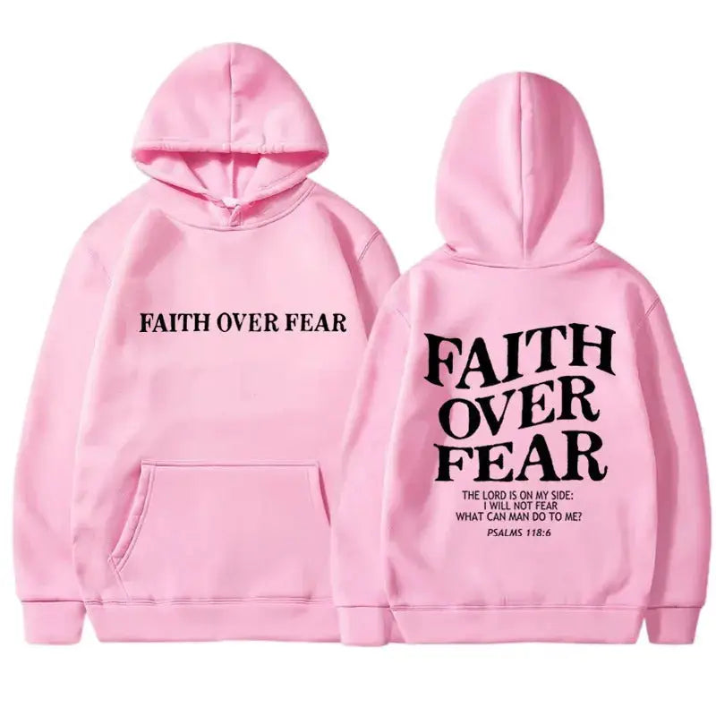 Printed Men’s And Women’s Hoodies - Pink / L