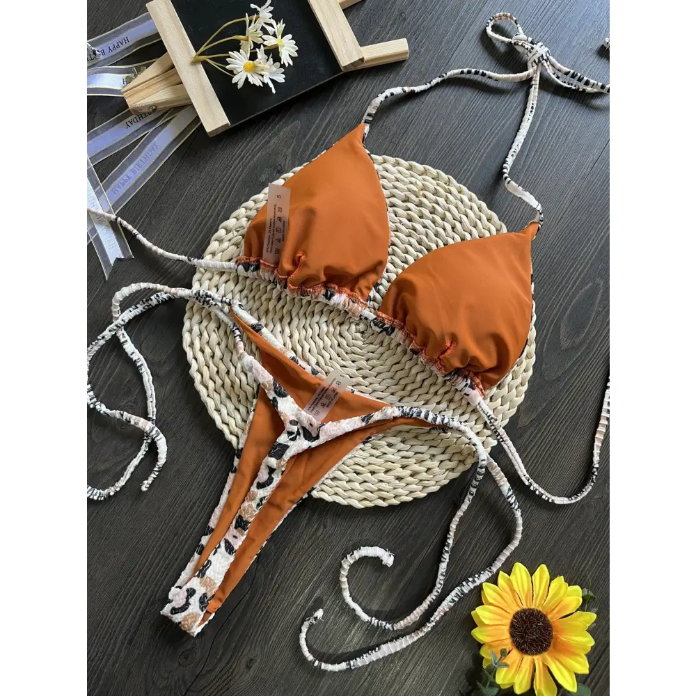 Printed Swimsuit Beach Sexy Women's Swimsuit - Beyond Trends Hub 