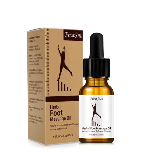 Promote Bone Growth Foot Massage Essential Oil Care Soothe Healthy Feet Natural Massage Oil - 10ML