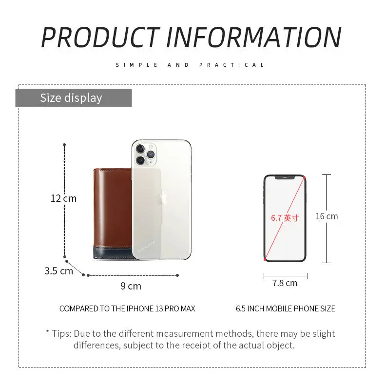 PU Leather Multifunctional Zipper Short Men's Wallet Beyond Trends Hub