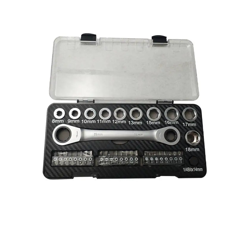 Ratchet Wrench Set Sleeve Screwdriver Set Amazon Ebay Tools Hot Selling Product Multi-function Two-way Ratchet Beyond Trends Hub