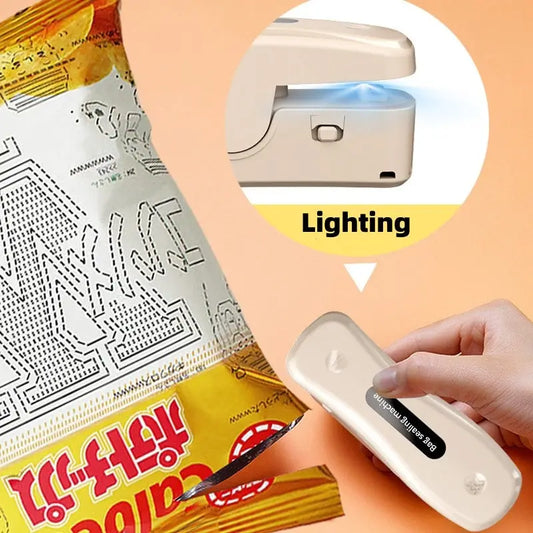 Rechargeable Small USB Mini Sealing Machine Portable Kitchen Gadgets Beyond Trends Hub