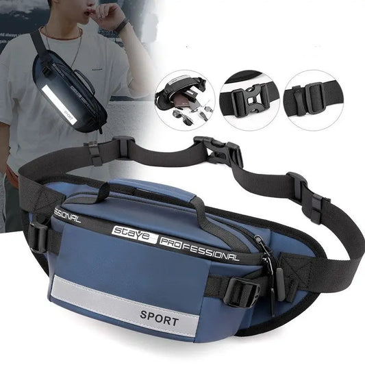 Reflective Waist Bags Men Crossbody Bag Pack For Travel Walking Running Hiking Cycling Beyond Trends Hub