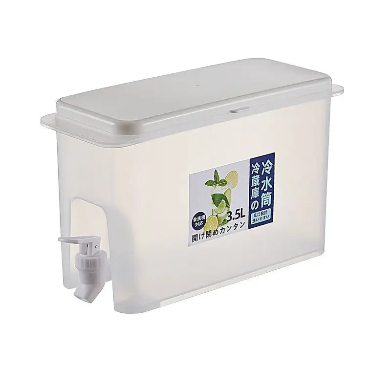 Refrigerator Storage Jars Large Capacity Cold Water Kettle With Faucet Household Storage Plastic Lemonade Bottle Container Beyond Trends Hub