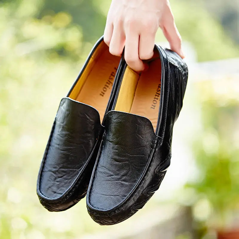 Retro British Style Small Leather Shoes For Men Beyond Trends Hub