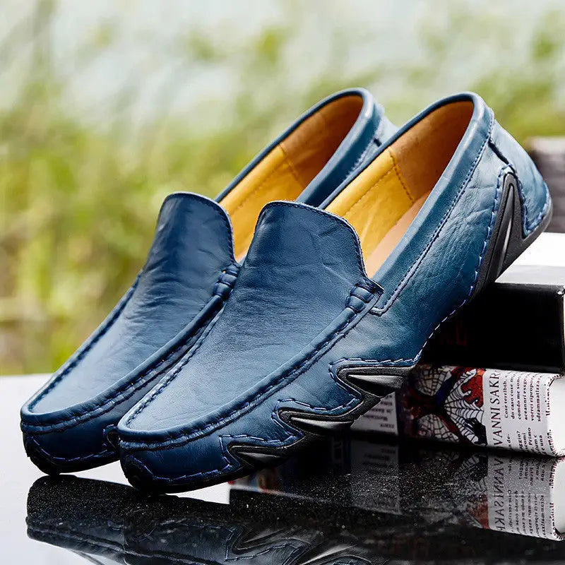 Retro British Style Small Leather Shoes For Men Beyond Trends Hub