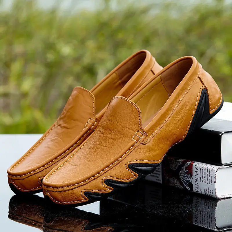 Retro British Style Small Leather Shoes For Men Beyond Trends Hub