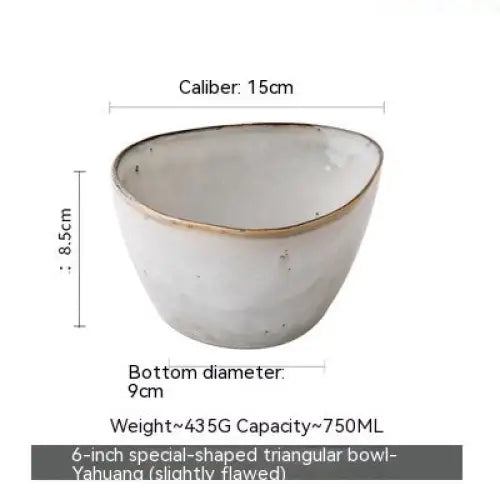 Retro Irregular Flaw Salad Plates - Beyond Trends Hub 