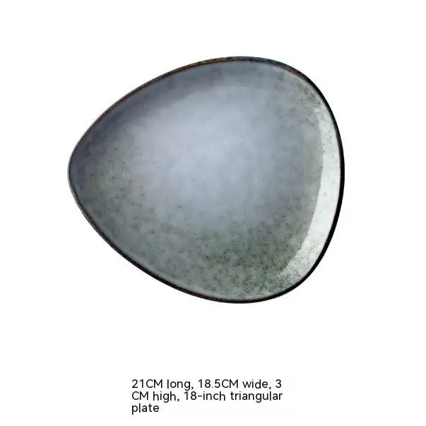 Retro Irregular Flaw Salad Plates - Beyond Trends Hub 