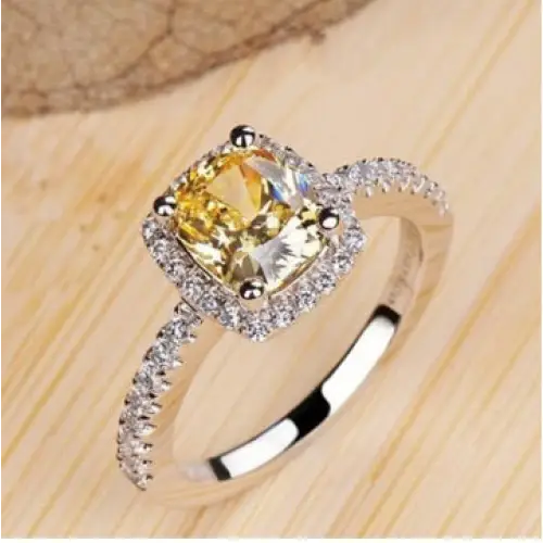 Rings For Women Bridal Wedding Anelli Trendy Jewelry Engagement Ring White Gold Color Anillos Beyond Trends Hub