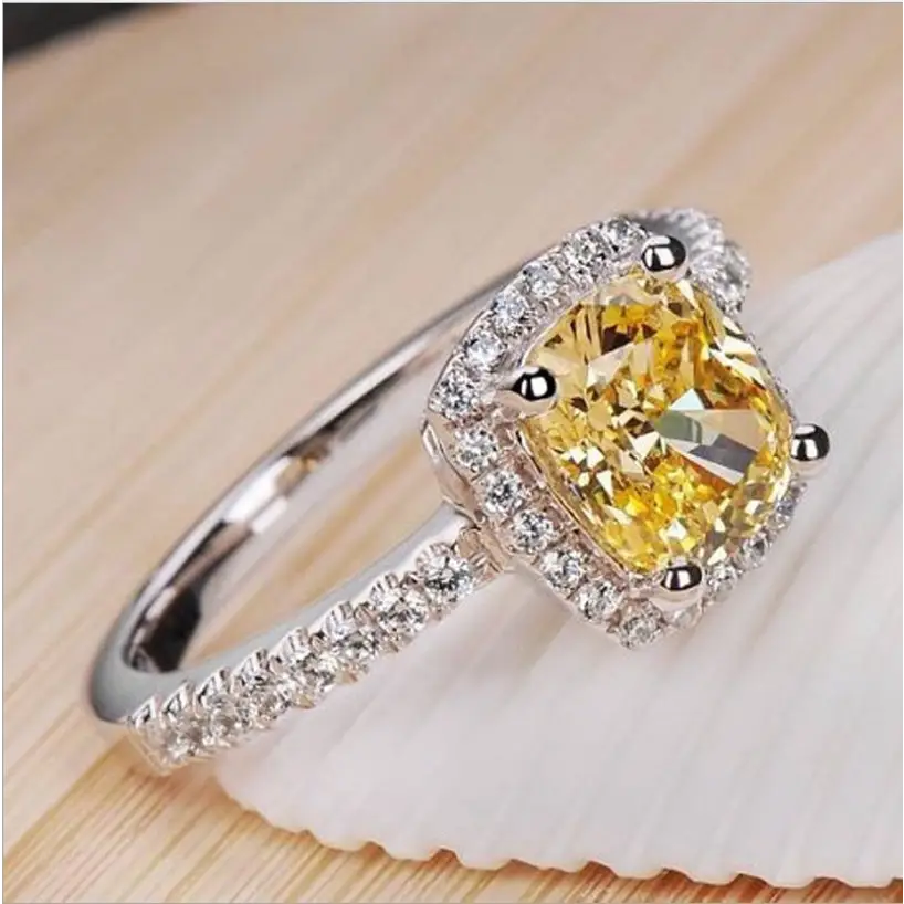 Rings For Women Bridal Wedding Anelli Trendy Jewelry Engagement Ring White Gold Color Anillos Beyond Trends Hub