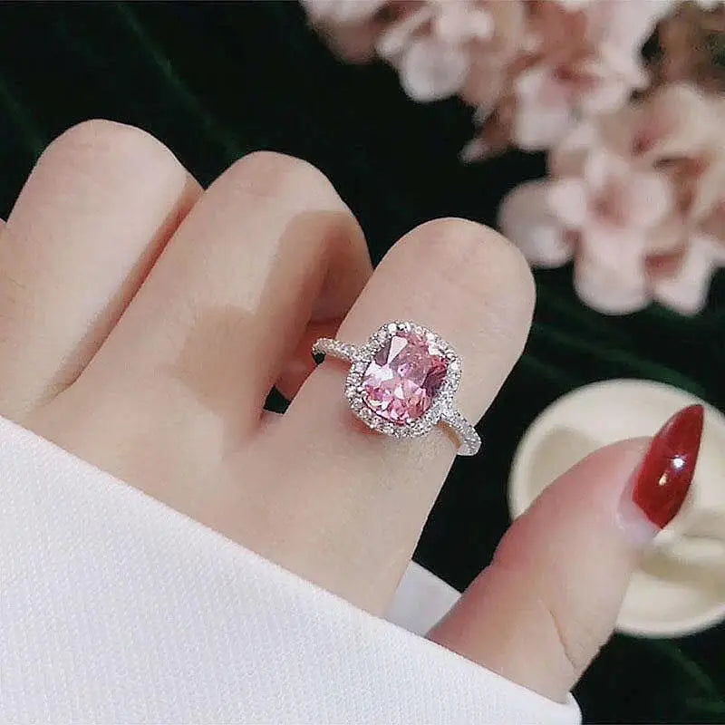 Rings For Women Bridal Wedding Anelli Trendy Jewelry Engagement Ring White Gold Color Anillos Beyond Trends Hub