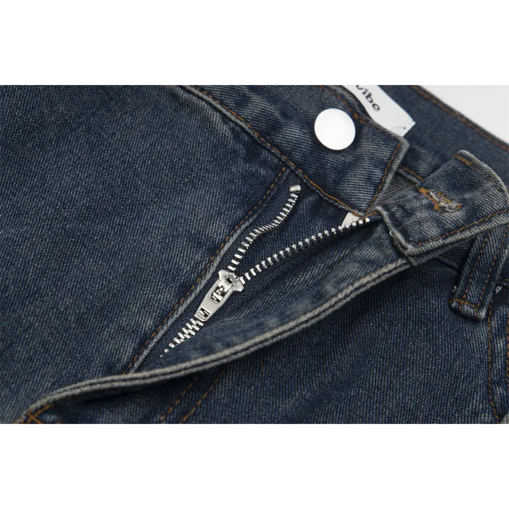 Ripped Denim Trousers For Men And Women