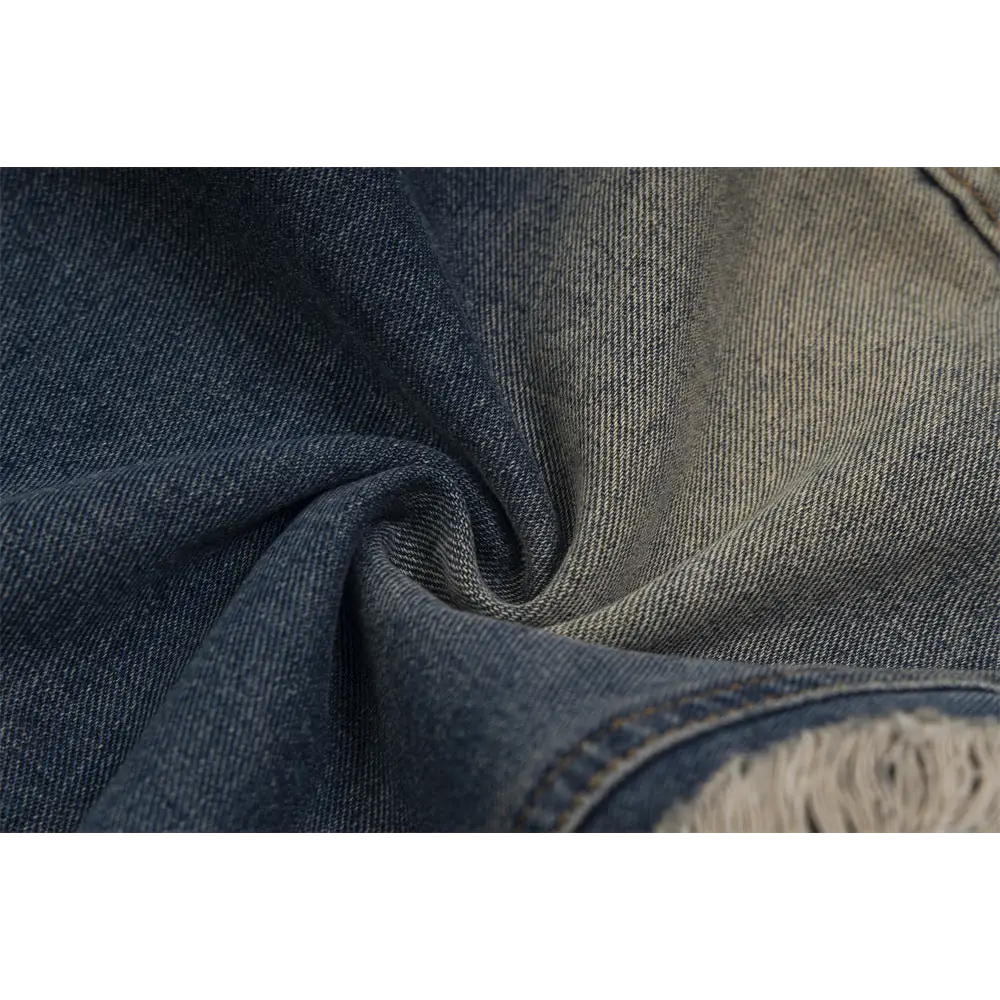 Ripped Denim Trousers For Men And Women