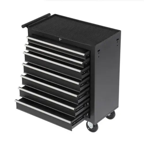 Rolling Tool Chest With 7-Drawer Tool Box With Wheels Multifunctional Tool Cart Mechanic Tool Storage Cabinet