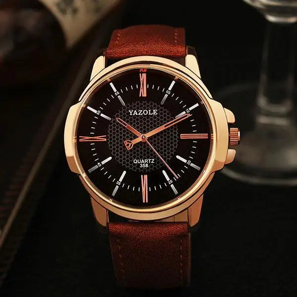 Rose Gold Quartz Watch Beyond Trends Hub