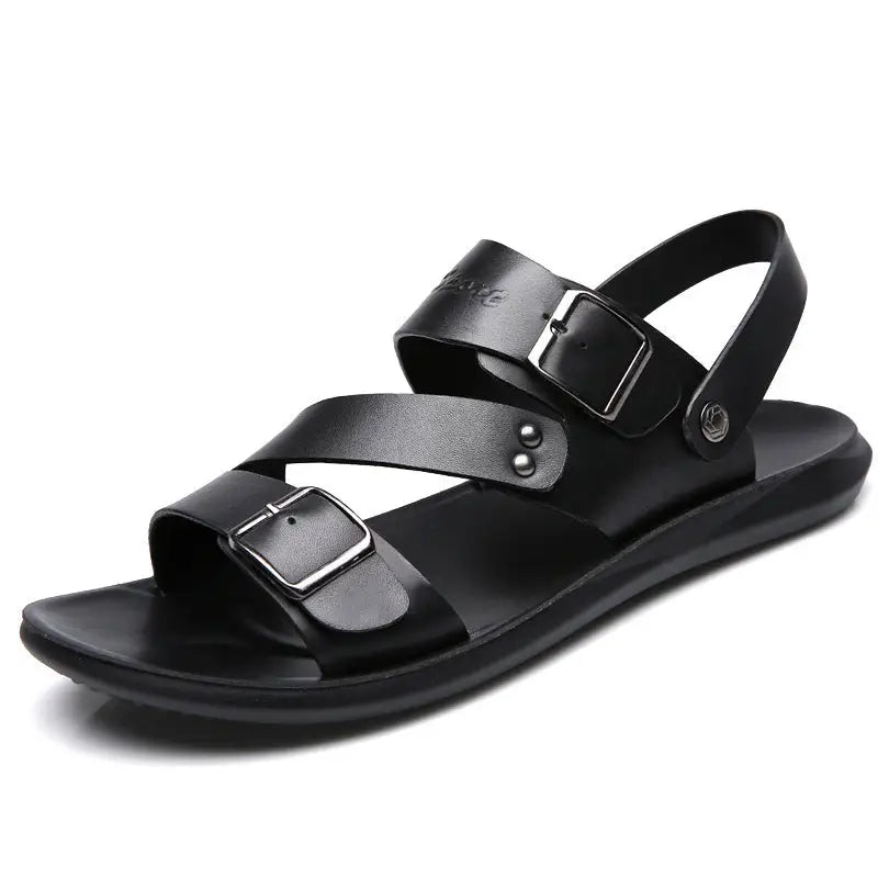 Sandals Men Casual Comfortable Barefoot Buckle Shoes Beyond Trends Hub