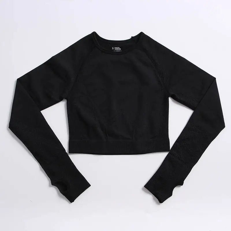 Seamless Knitted Yoga Clothes Women - Beyond Trends Hub 