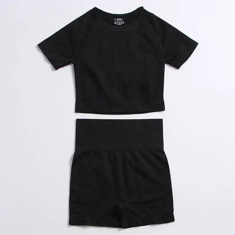 Seamless Knitted Yoga Clothes Women - Beyond Trends Hub 