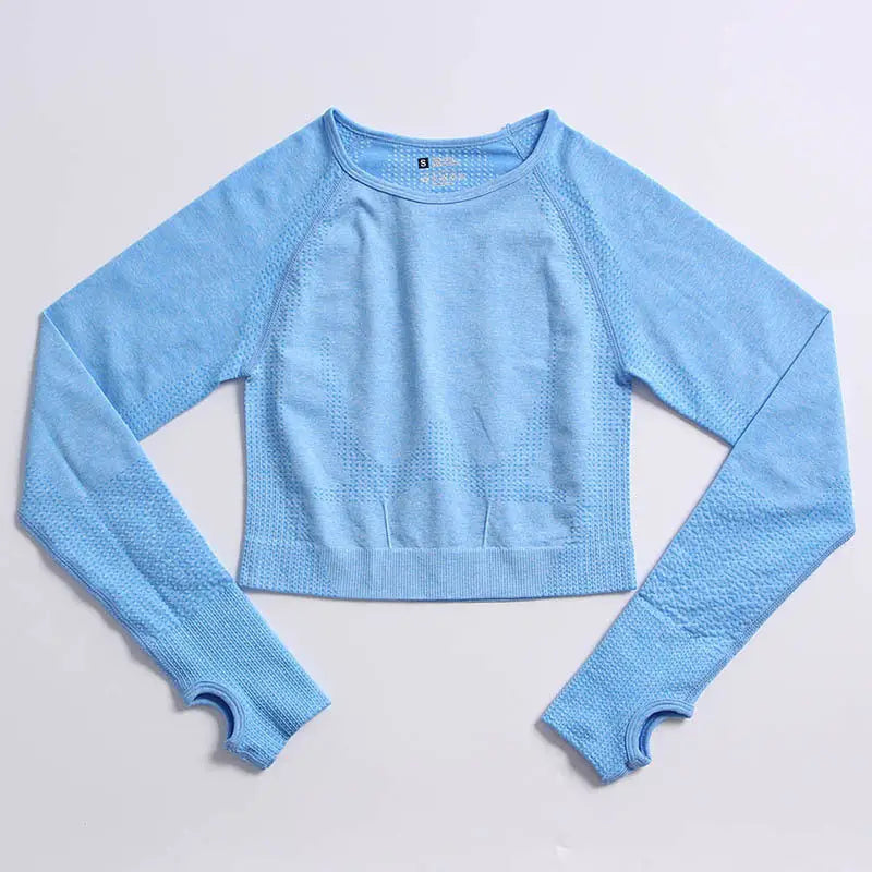 Seamless Knitted Yoga Clothes Women - Beyond Trends Hub 