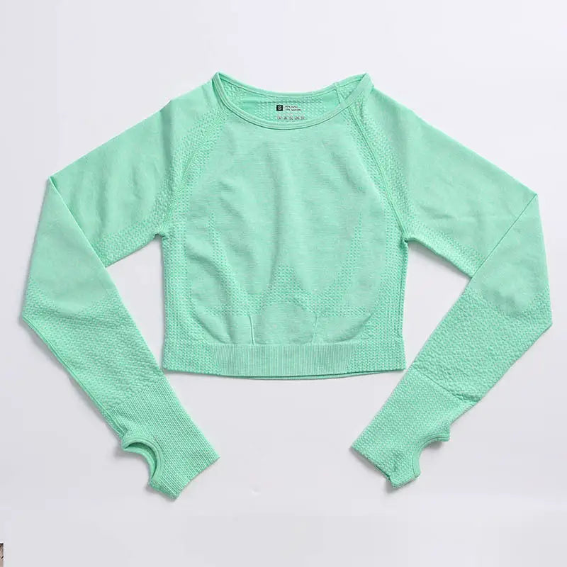 Seamless Knitted Yoga Clothes Women - Beyond Trends Hub 