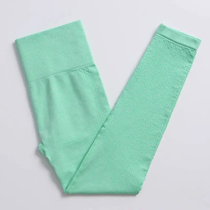 Seamless Knitted Yoga Clothes Women - Beyond Trends Hub 