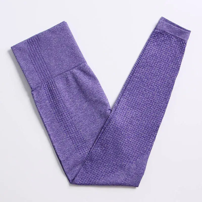 Seamless Knitted Yoga Clothes Women - Beyond Trends Hub 