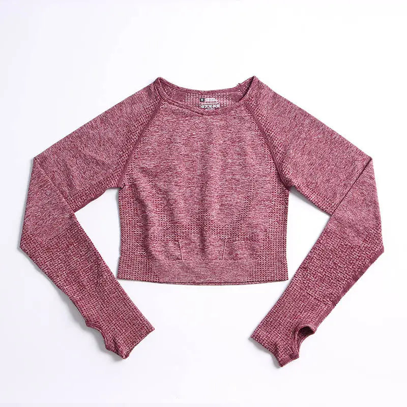 Seamless Knitted Yoga Clothes Women - Beyond Trends Hub 