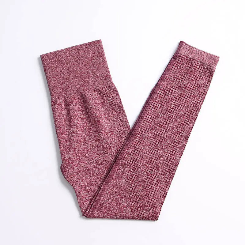 Seamless Knitted Yoga Clothes Women - Beyond Trends Hub 