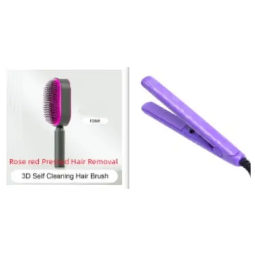 Self Cleaning Hair Brush For Women One-key Cleaning Hair Loss Airbag Massage Scalp Comb Anti-Static Hairbrush Beyond Trends Hub