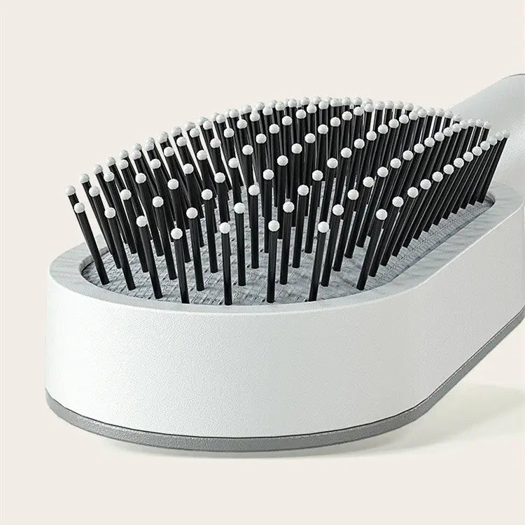 Self Cleaning Hair Brush For Women One-key Cleaning Hair Loss Airbag Massage Scalp Comb Anti-Static Hairbrush Beyond Trends Hub
