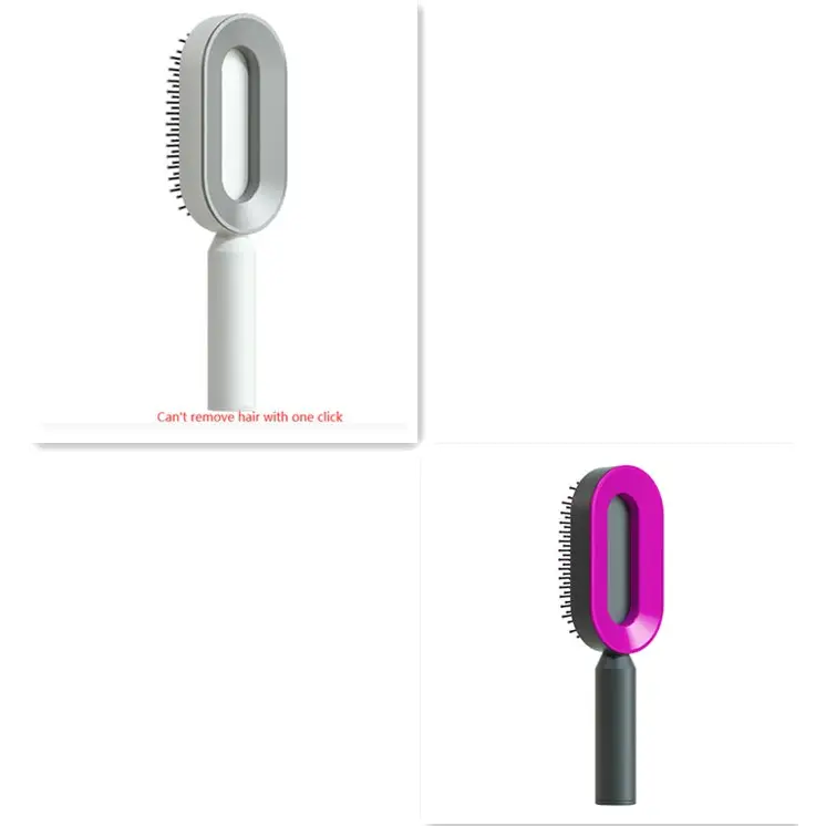 Self Cleaning Hair Brush For Women One-key Cleaning Hair Loss Airbag Massage Scalp Comb Anti-Static Hairbrush Beyond Trends Hub