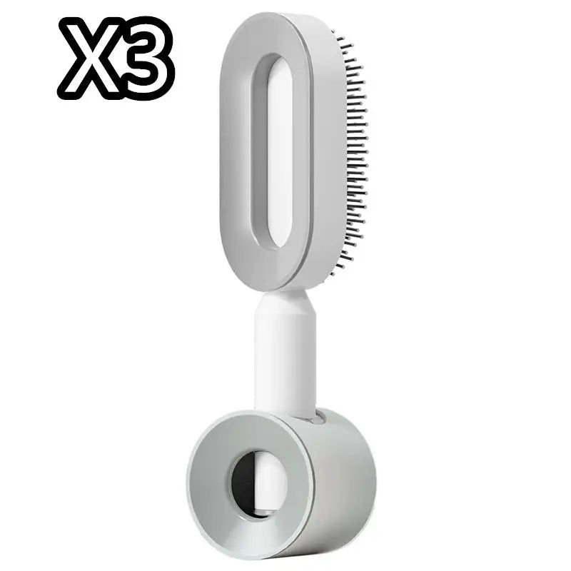 Self Cleaning Hair Brush For Women One-key Cleaning Hair Loss Airbag Massage Scalp Comb Anti-Static Hairbrush Beyond Trends Hub