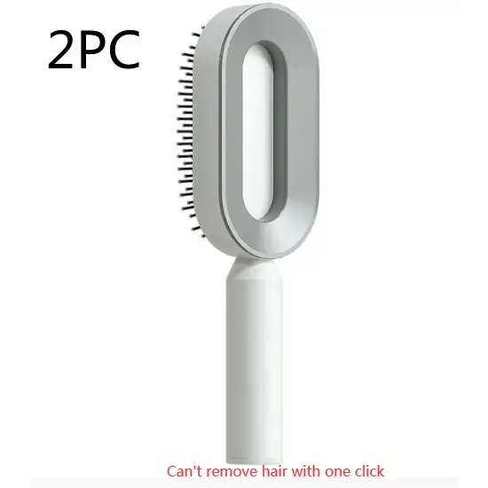 Self Cleaning Hair Brush For Women One-key Cleaning Hair Loss Airbag Massage Scalp Comb Anti-Static Hairbrush Beyond Trends Hub