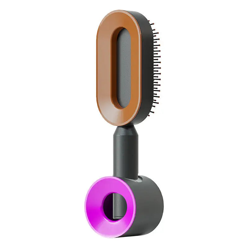 Self Cleaning Hair Brush For Women One-key Cleaning Hair Loss Airbag Massage Scalp Comb Anti-Static Hairbrush Beyond Trends Hub