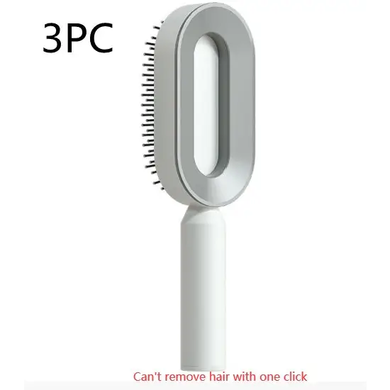 Self Cleaning Hair Brush For Women One-key Cleaning Hair Loss Airbag Massage Scalp Comb Anti-Static Hairbrush Beyond Trends Hub