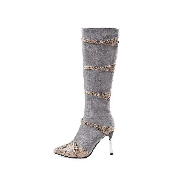 Sexy Boots Women Knee High Boots Thin High Heels Shoes Woman Autumn Beyond Trends Hub
