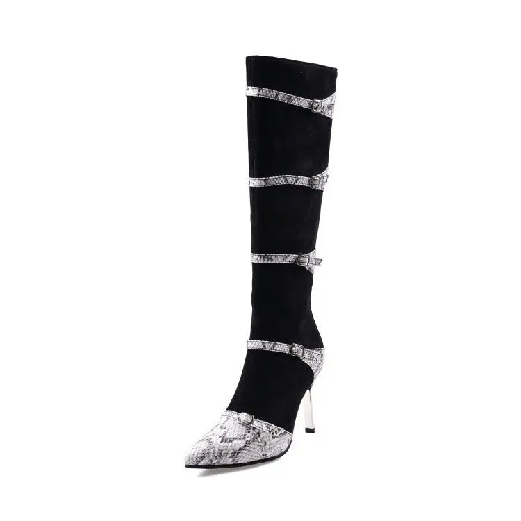 Sexy Boots Women Knee High Boots Thin High Heels Shoes Woman Autumn Beyond Trends Hub