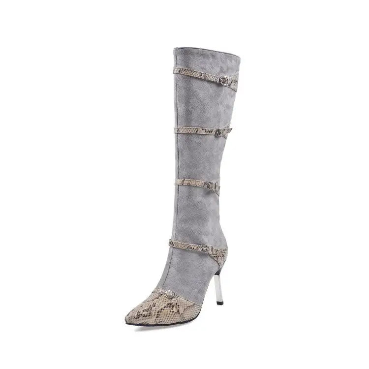 Sexy Boots Women Knee High Boots Thin High Heels Shoes Woman Autumn Beyond Trends Hub
