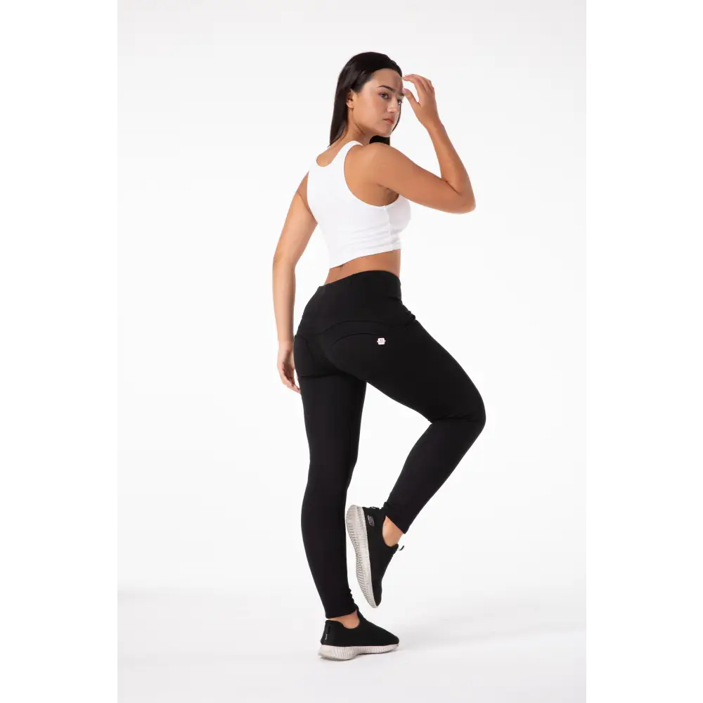 Shascullfites Melody Black Thermal Leggings Butt Lifting  Winter Pants Fur Inside Women Pants Beyond Trends Hub