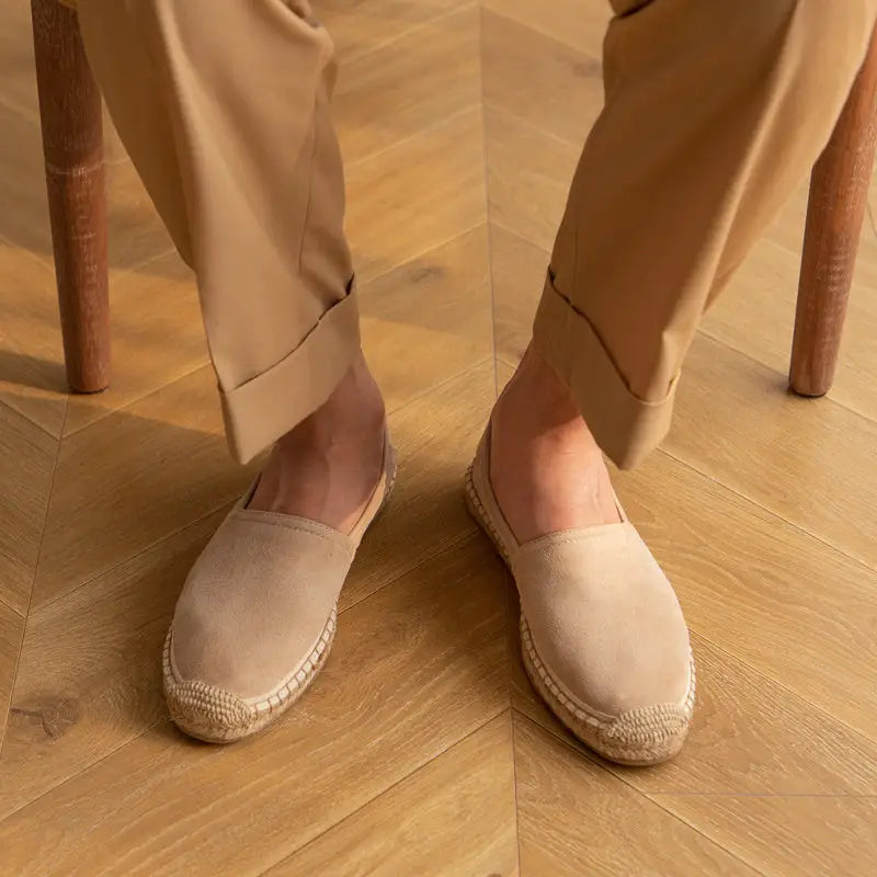 Sheepskin Fisherman Shoes Suede Casual Slip On Beyond Trends Hub