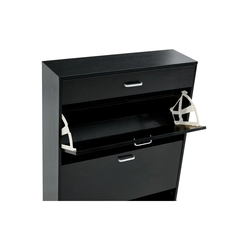 Shoe Cabinet Shoe Storage Shelves Grey - Antique Gray