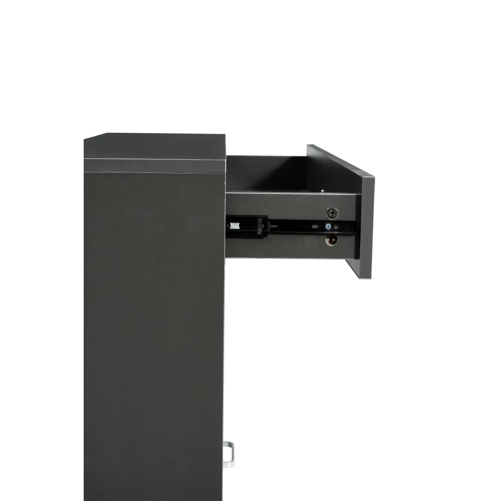 Shoe Cabinet Shoe Storage Shelves Grey - Antique Gray