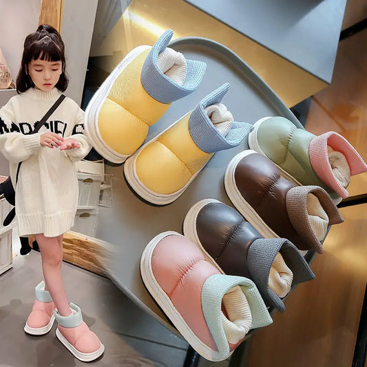 Shoes Korean Boys Wear Cotton Boots - Beyond Trends Hub 